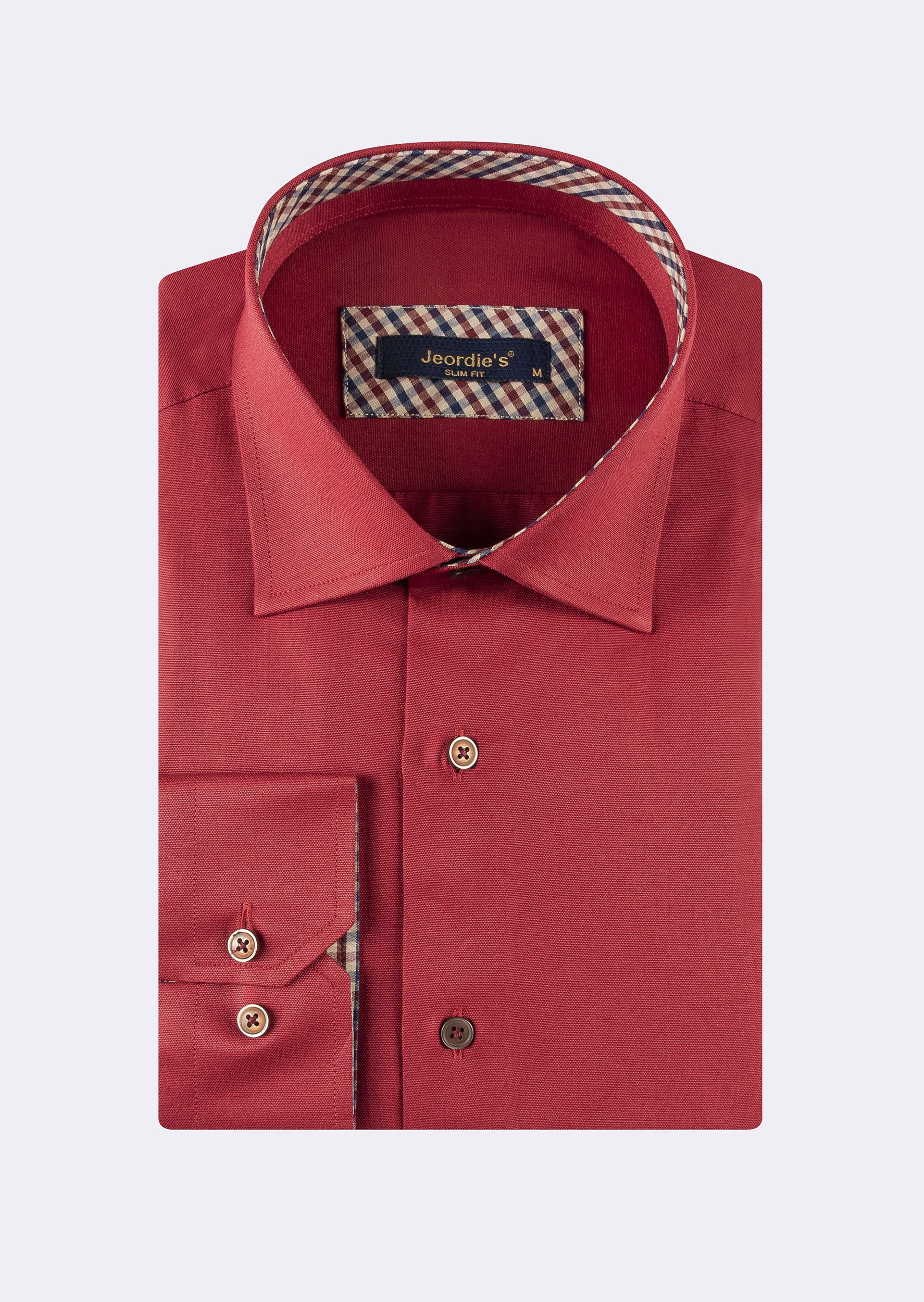 Burgundy Long Sleeve Shirt