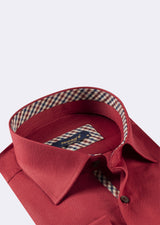 Burgundy Long Sleeve Shirt