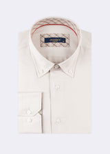 Cream Long Sleeve Shirt