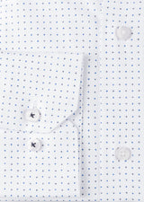 White - Blue Long Sleeve Shirt