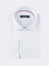 White - Navy Long Sleeve Shirt