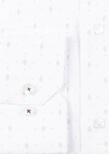 White - Beige Long Sleeve Shirt