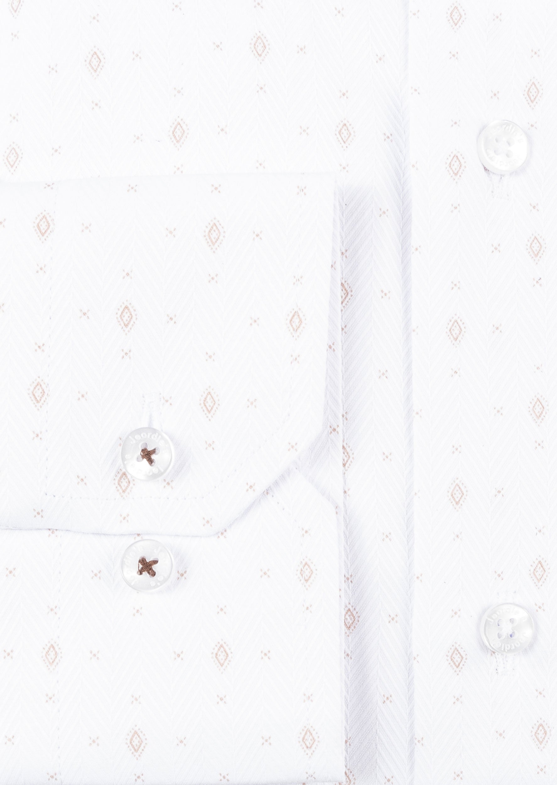 White - Beige Long Sleeve Shirt