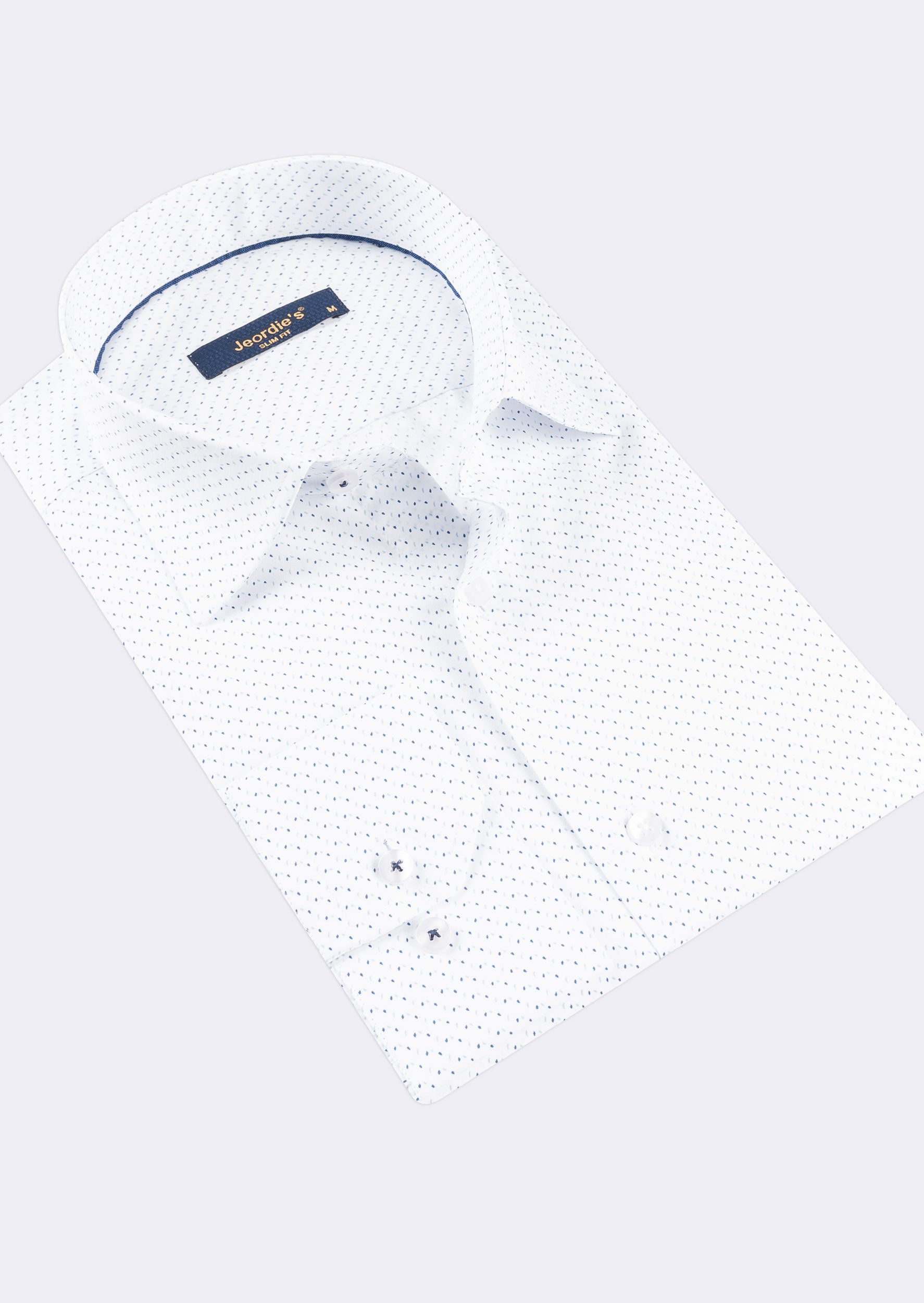 White - Navy Long Sleeve Shirt