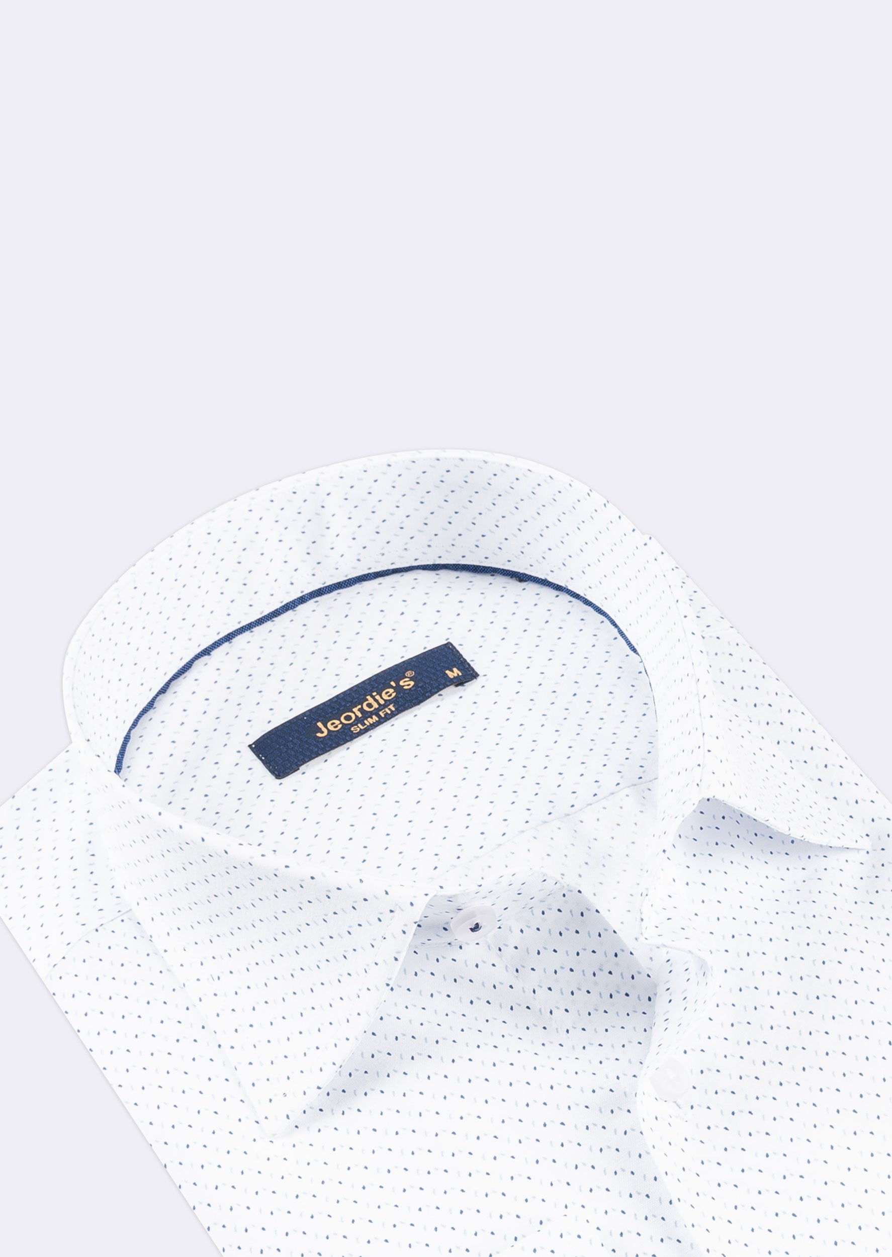 White - Navy Long Sleeve Shirt