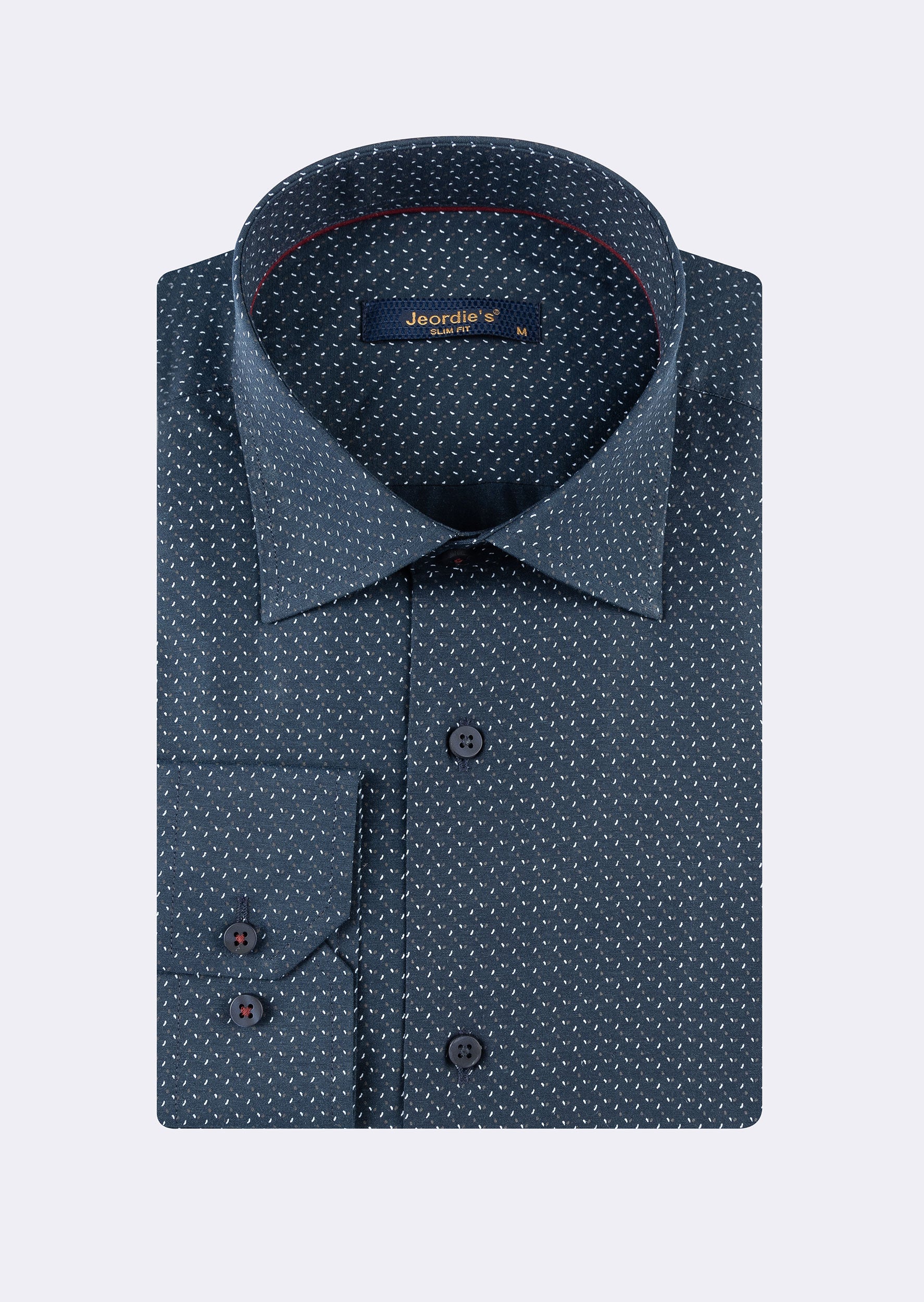 Navy - Beige Long Sleeve Shirt