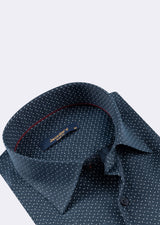 Navy - Beige Long Sleeve Shirt