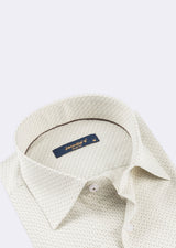 Beige - Brown Long Sleeve Shirt