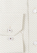 Beige - Brown Long Sleeve Shirt