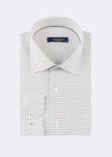 Beige - Navy Long Sleeve Shirt