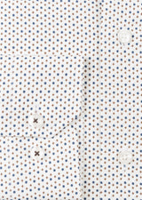 Beige - Navy Long Sleeve Shirt