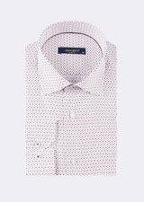 White - Red Long Sleeve Shirt