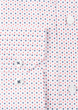 White - Red Long Sleeve Shirt