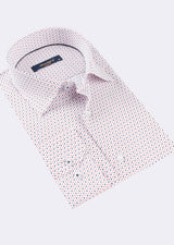 White - Red Long Sleeve Shirt