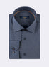 Navy - Beige Long Sleeve Shirt