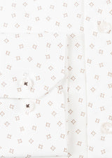 Beige - Brown Long Sleeve Shirt