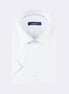 White - Blue Short Sleeve Shirt