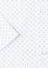 White - Blue Short Sleeve Shirt