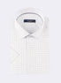 White - Beige Short Sleeve Shirt