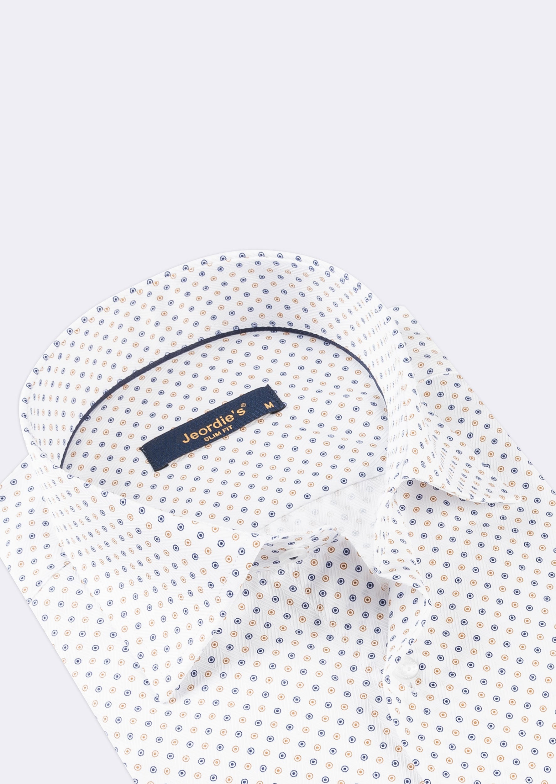 White - Beige Short Sleeve Shirt