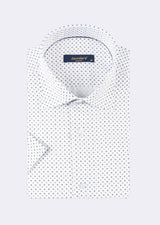White - Khaki Short Sleeve Shirt