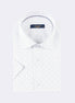 White - Navy Short Sleeve Shirt