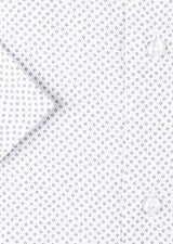 White - Lilac Short Sleeve Shirt