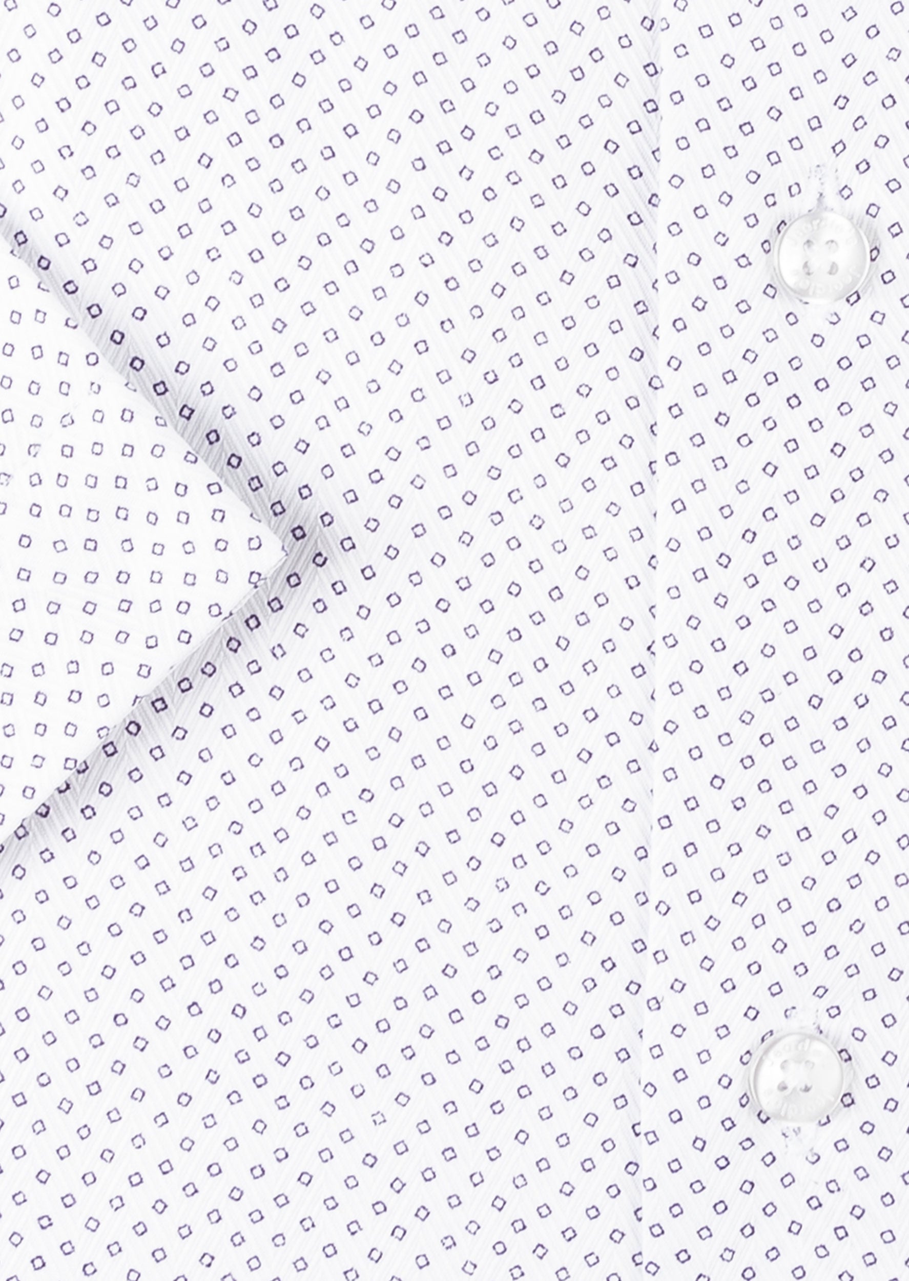 White - Lilac Short Sleeve Shirt