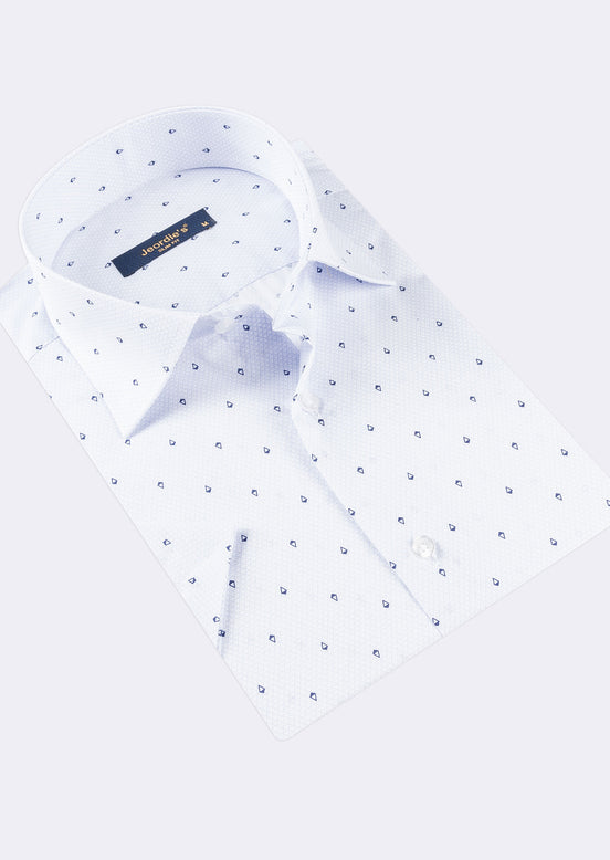 Blue - Navy Short Sleeve Shirt