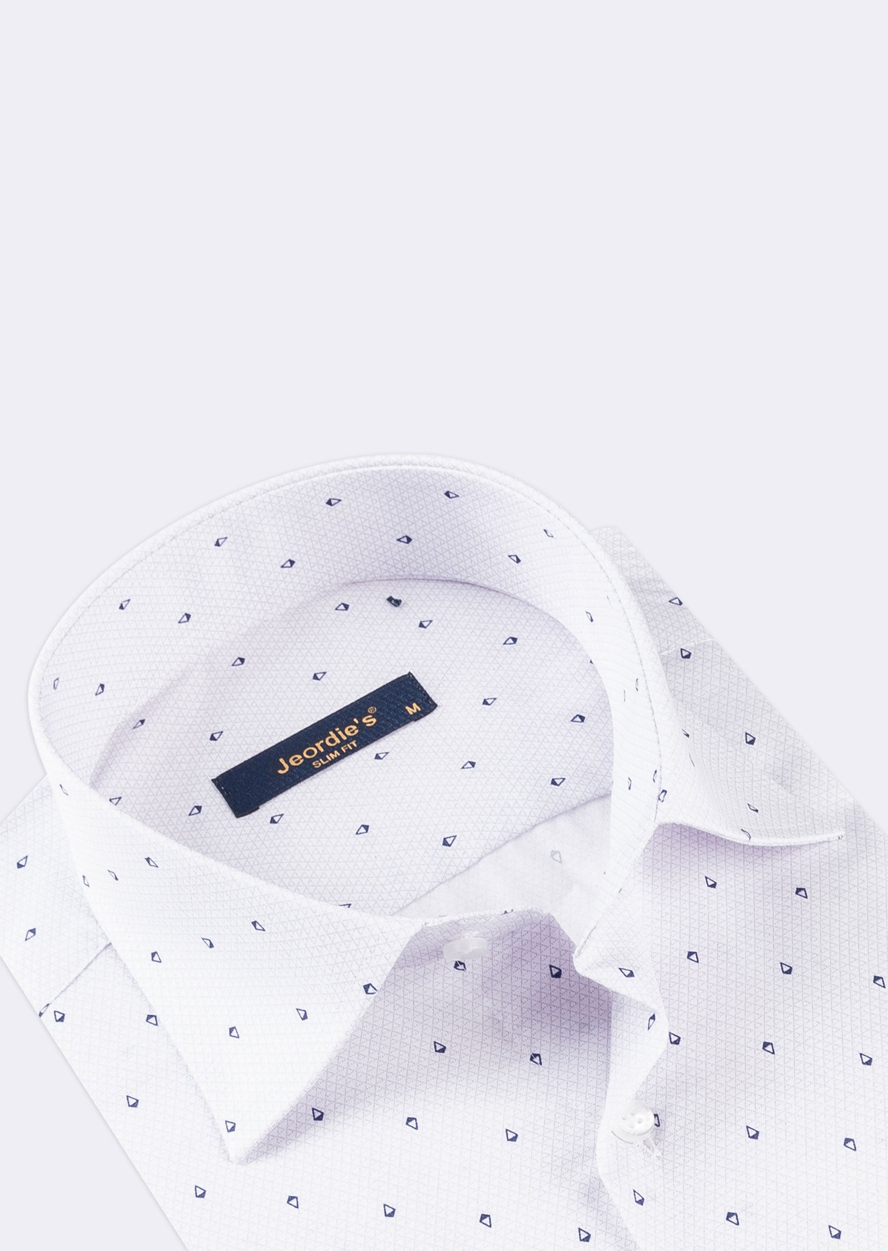 Lilac - Navy Short Sleeve Shirt