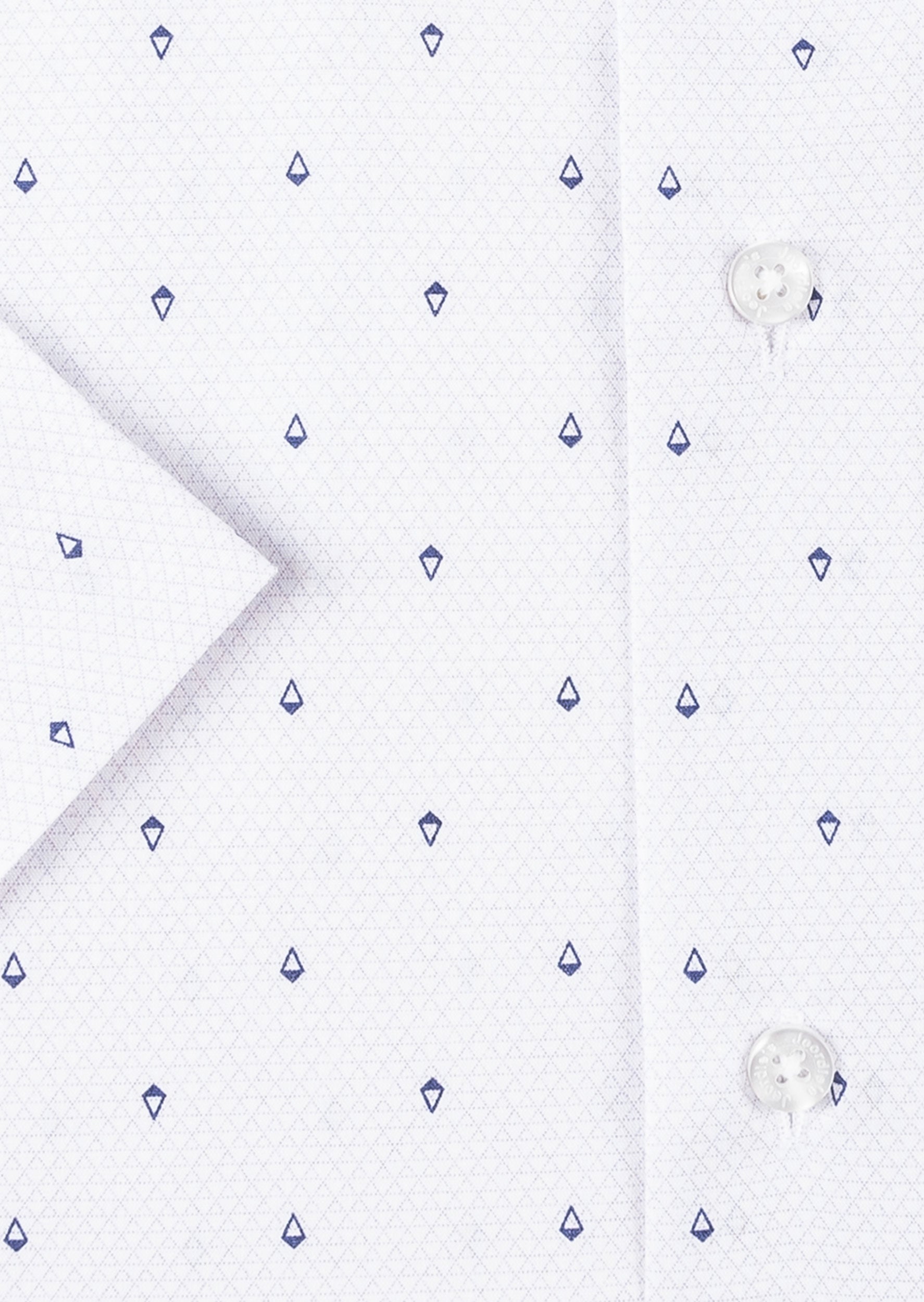 Lilac - Navy Short Sleeve Shirt