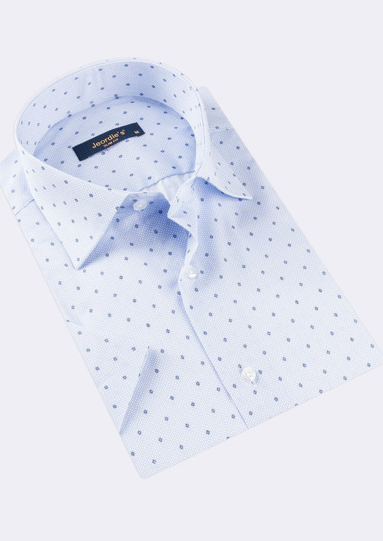 Blue - Navy Short Sleeve Shirt
