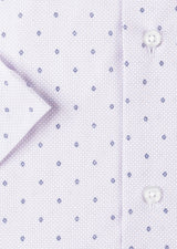 Lilac - Navy Short Sleeve Shirt