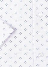 Lilac - Navy Short Sleeve Shirt