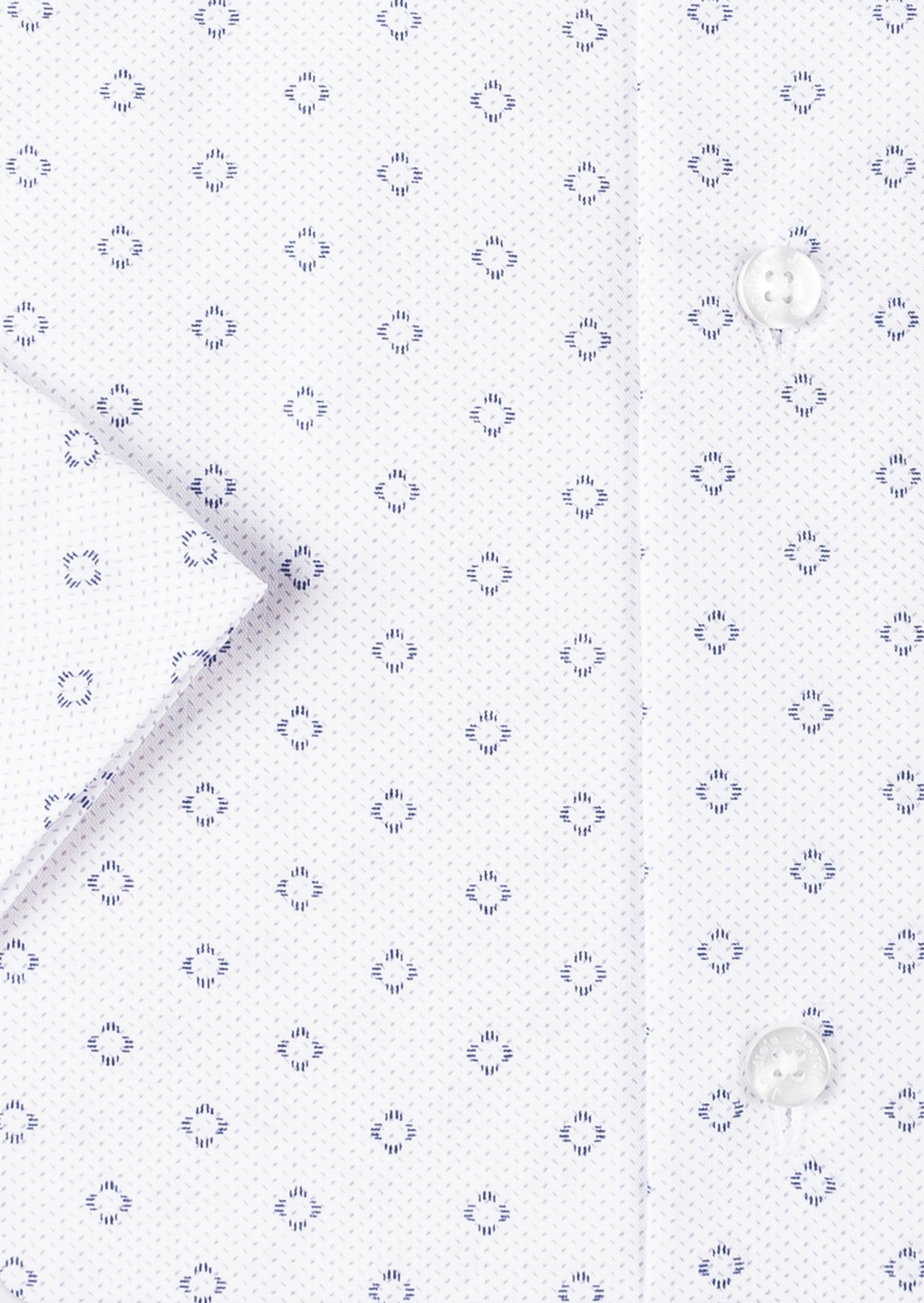 Lilac - Navy Short Sleeve Shirt
