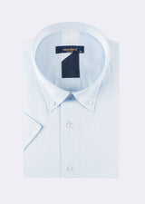 Blue Short Sleeve Shirt