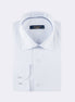 White - Blue Long Sleeve Shirt