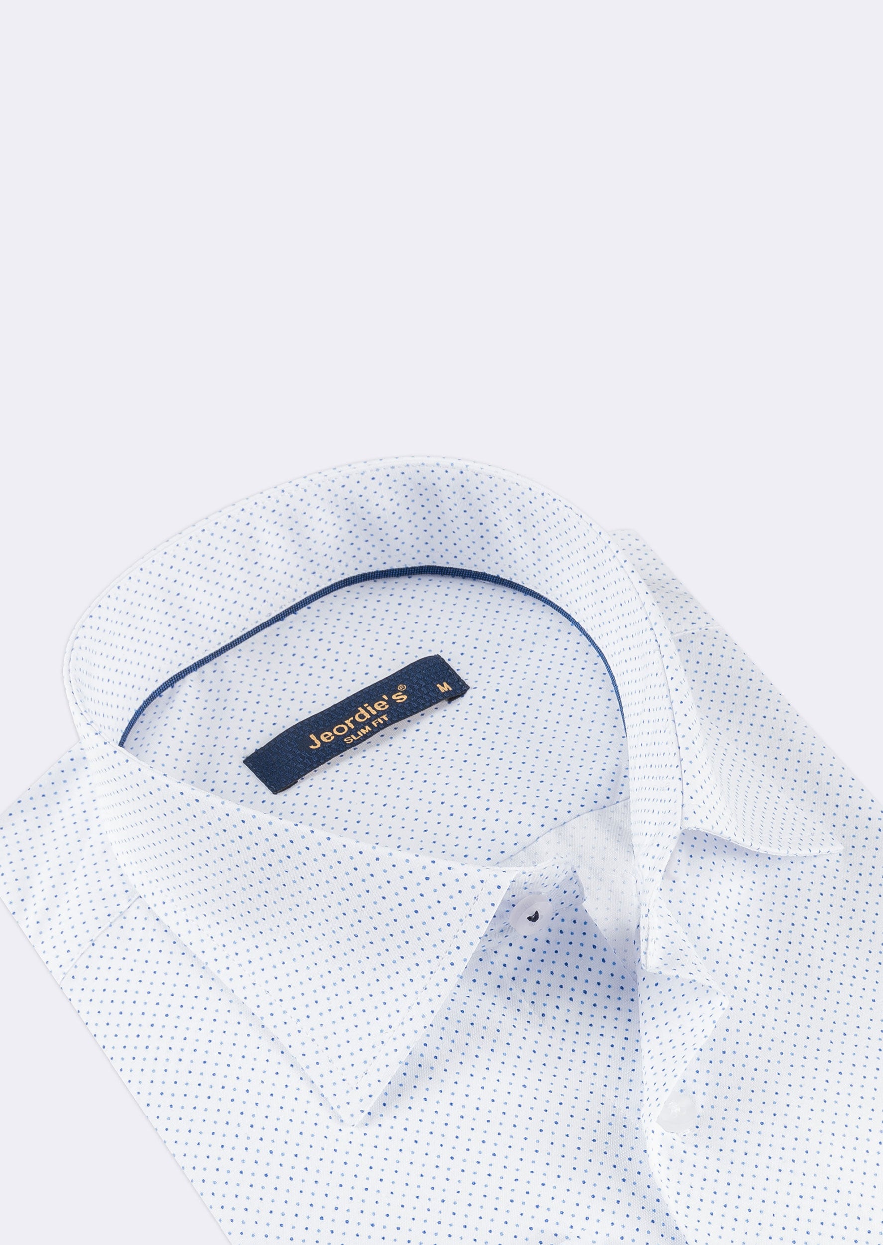 White - Blue Long Sleeve Shirt