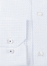 White - Blue Long Sleeve Shirt