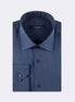 Navy - Burgundy Long Sleeve Shirt