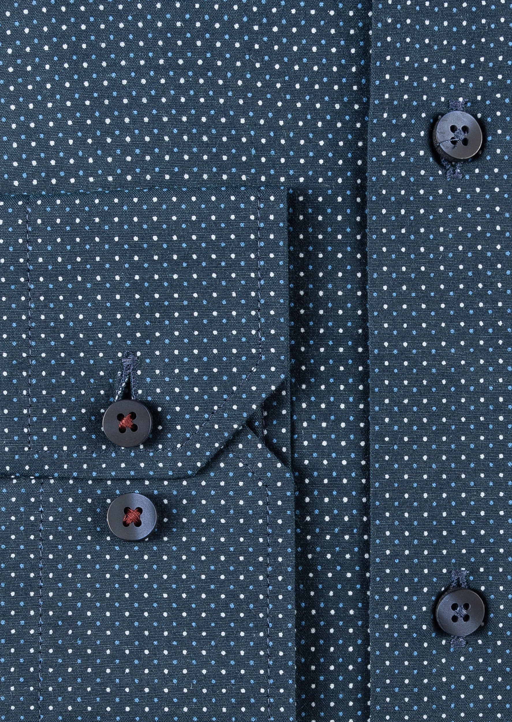 Navy - Blue Long Sleeve Shirt