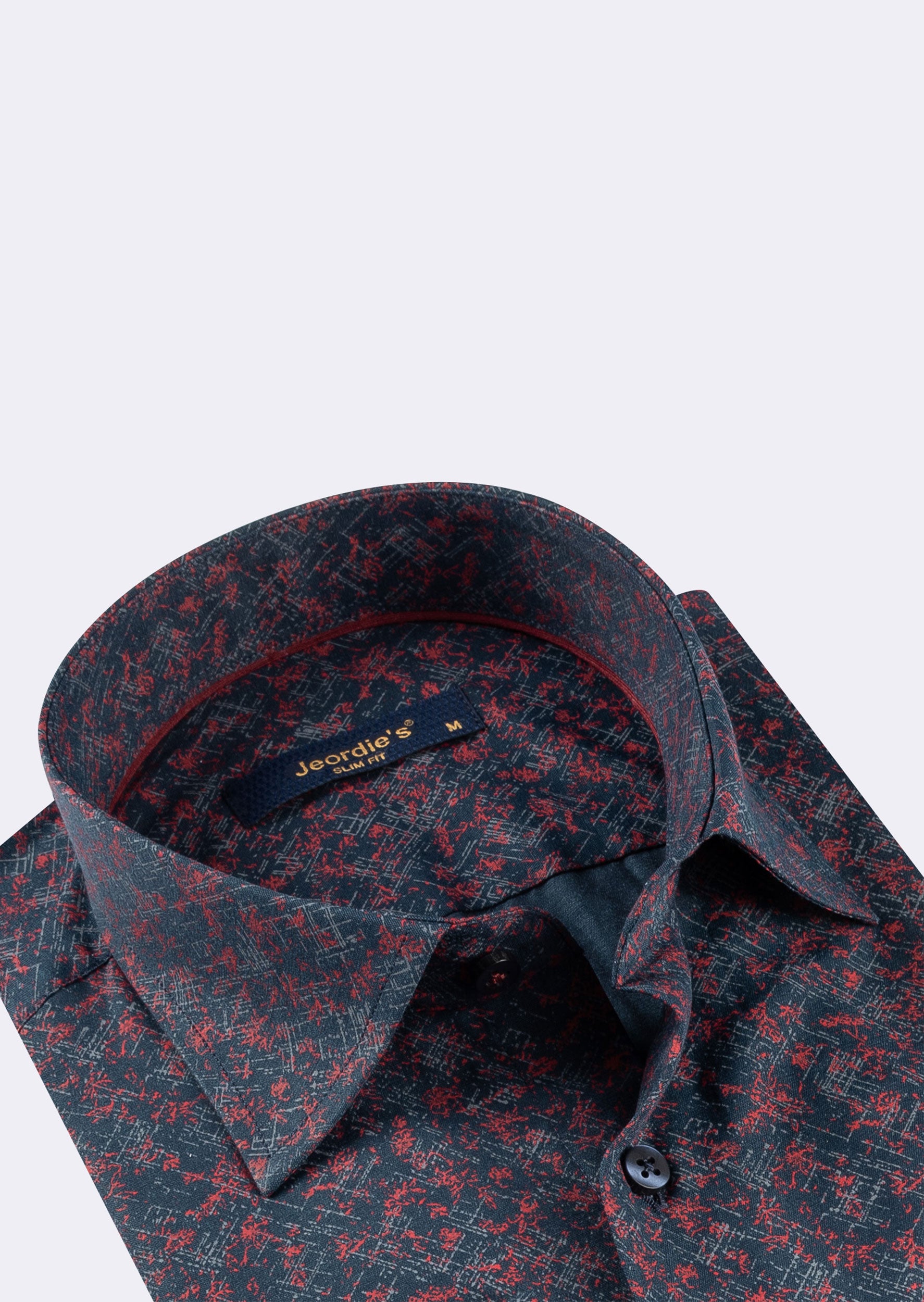 Navy - Burgundy Long Sleeve Shirt