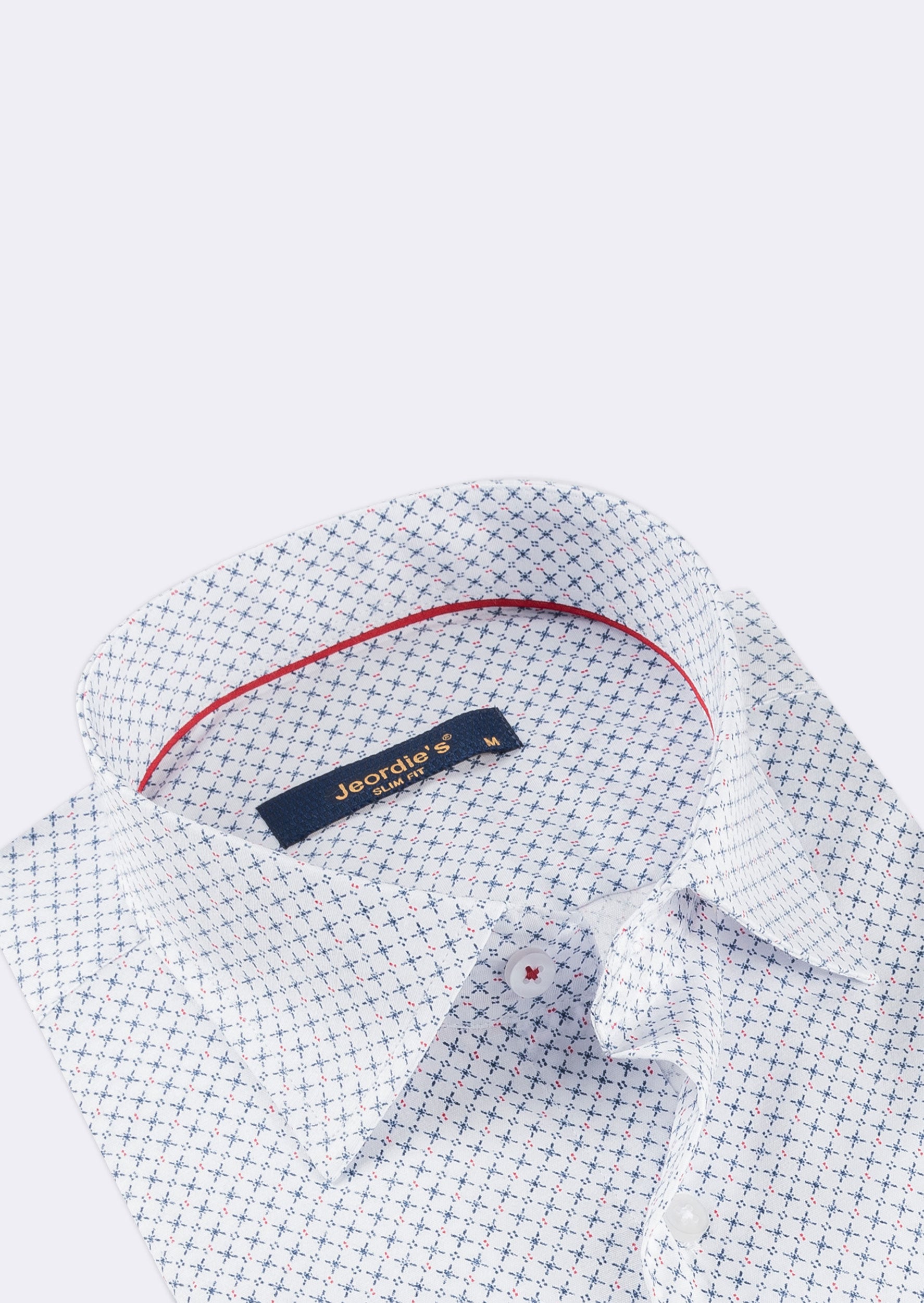 White - Red Long Sleeve Shirt