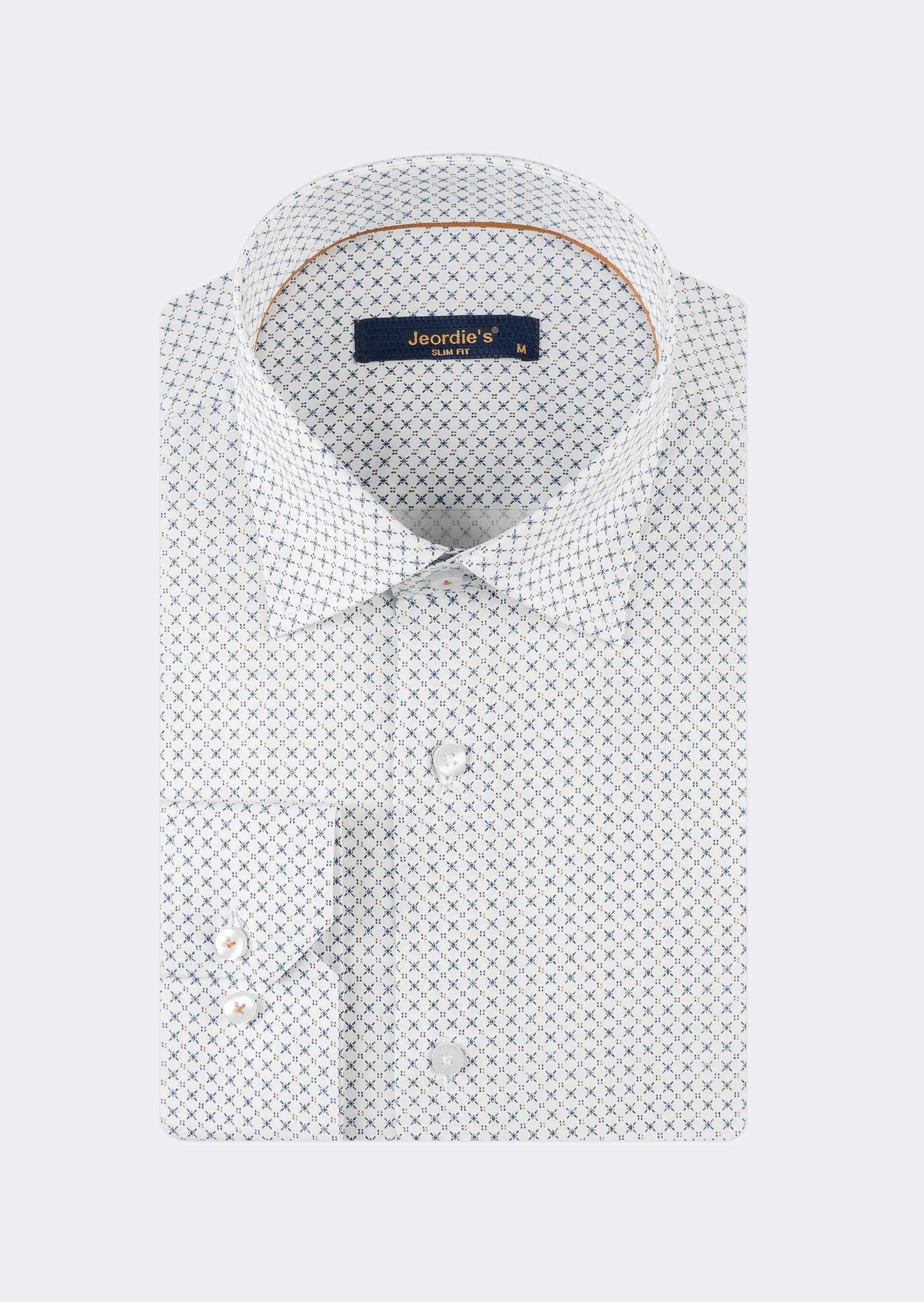 White - Beige Long Sleeve Shirt
