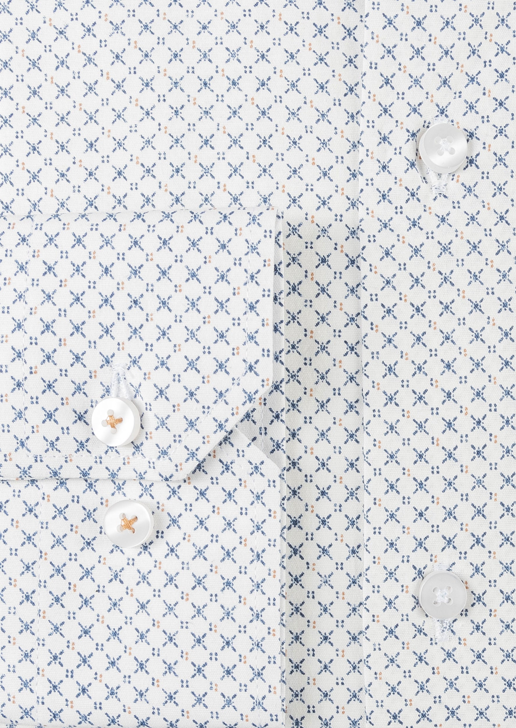 White - Beige Long Sleeve Shirt