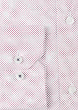 White - Burgundy Long Sleeve Shirt