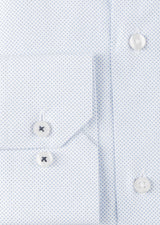 White - Blue Long Sleeve Shirt