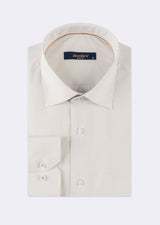 White - Beige Long Sleeve Shirt