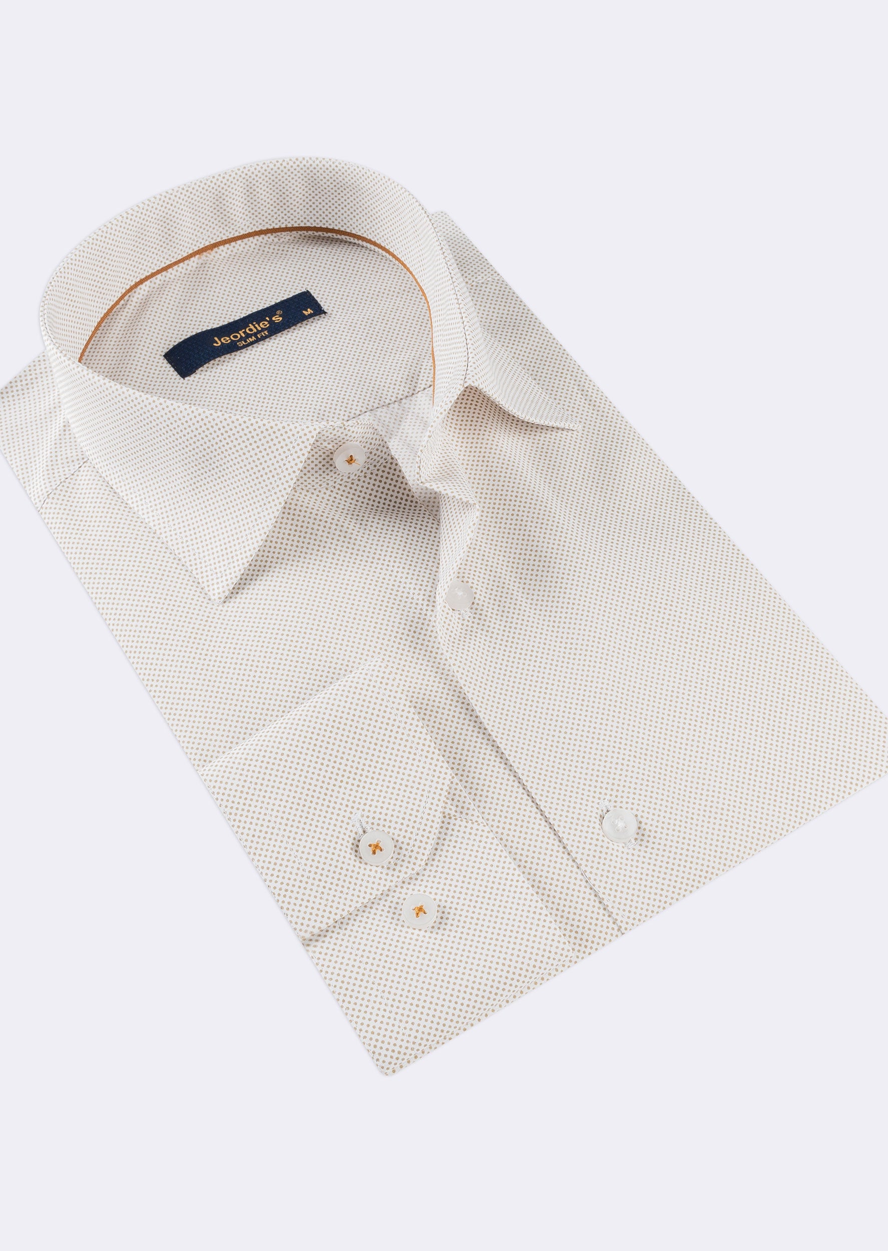White - Beige Long Sleeve Shirt