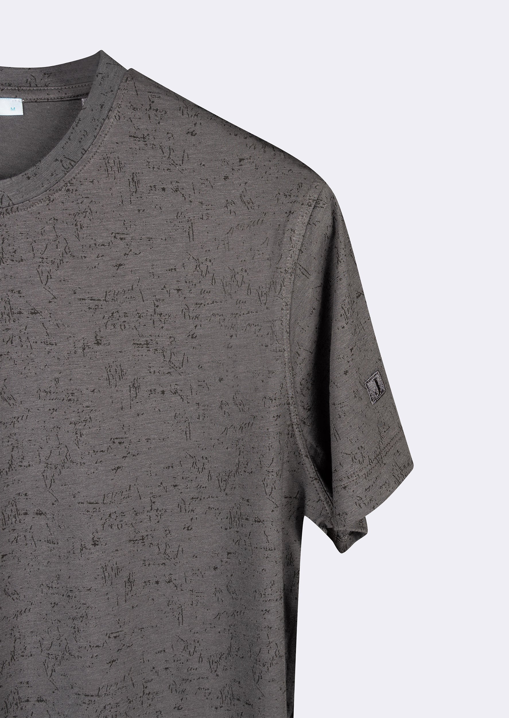 Grey Crew Neck T-shirt